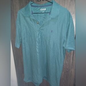 Izod Teal Polo Shirt for Men